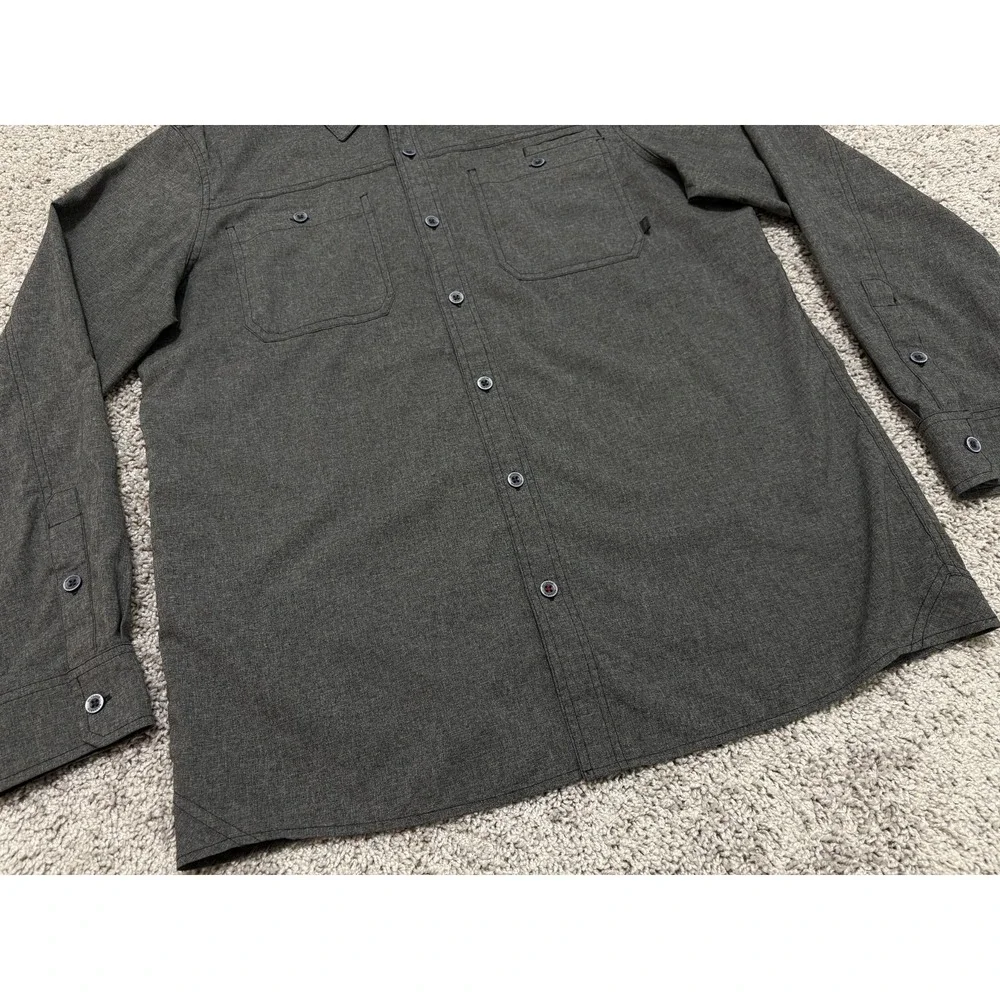 Outdoor Research Shirt Wayward II LS Long Sleeve Button Stretch Gray Mens Large - Picture 6 of 16